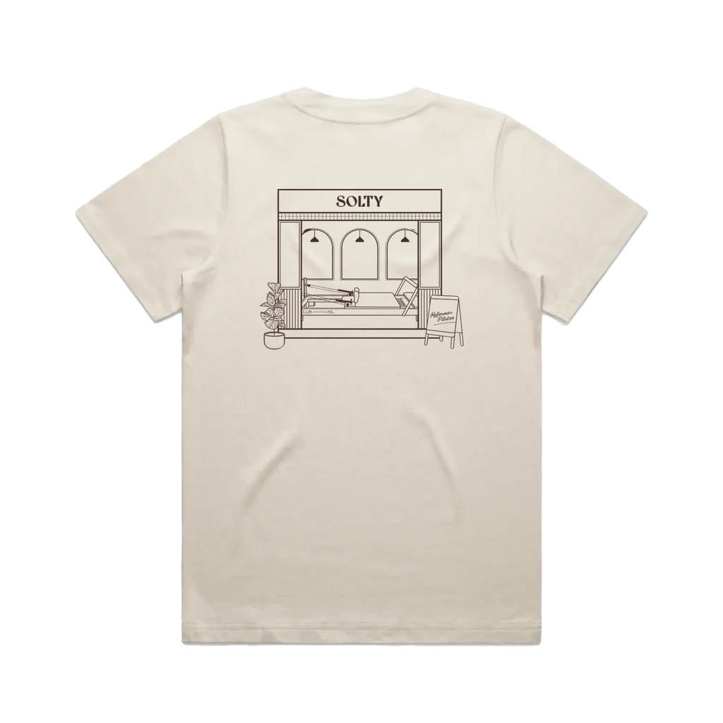 Pilates Tshirt Ecru