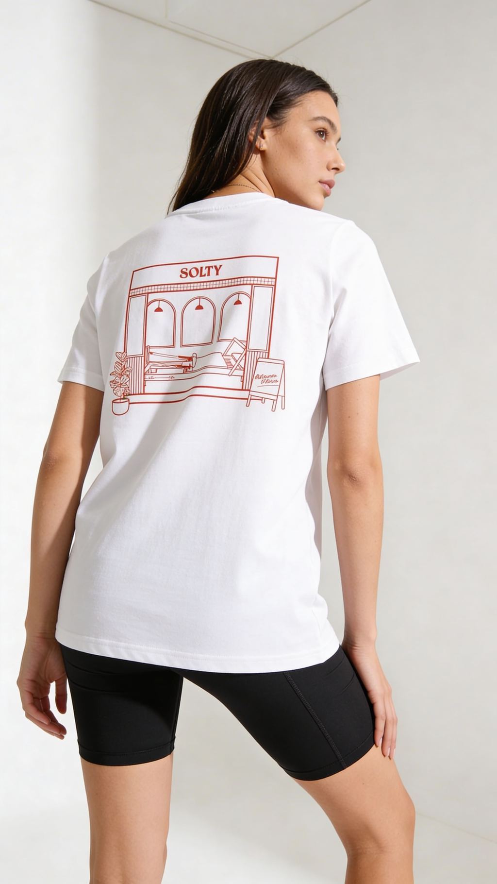 Pilates Tshirt White