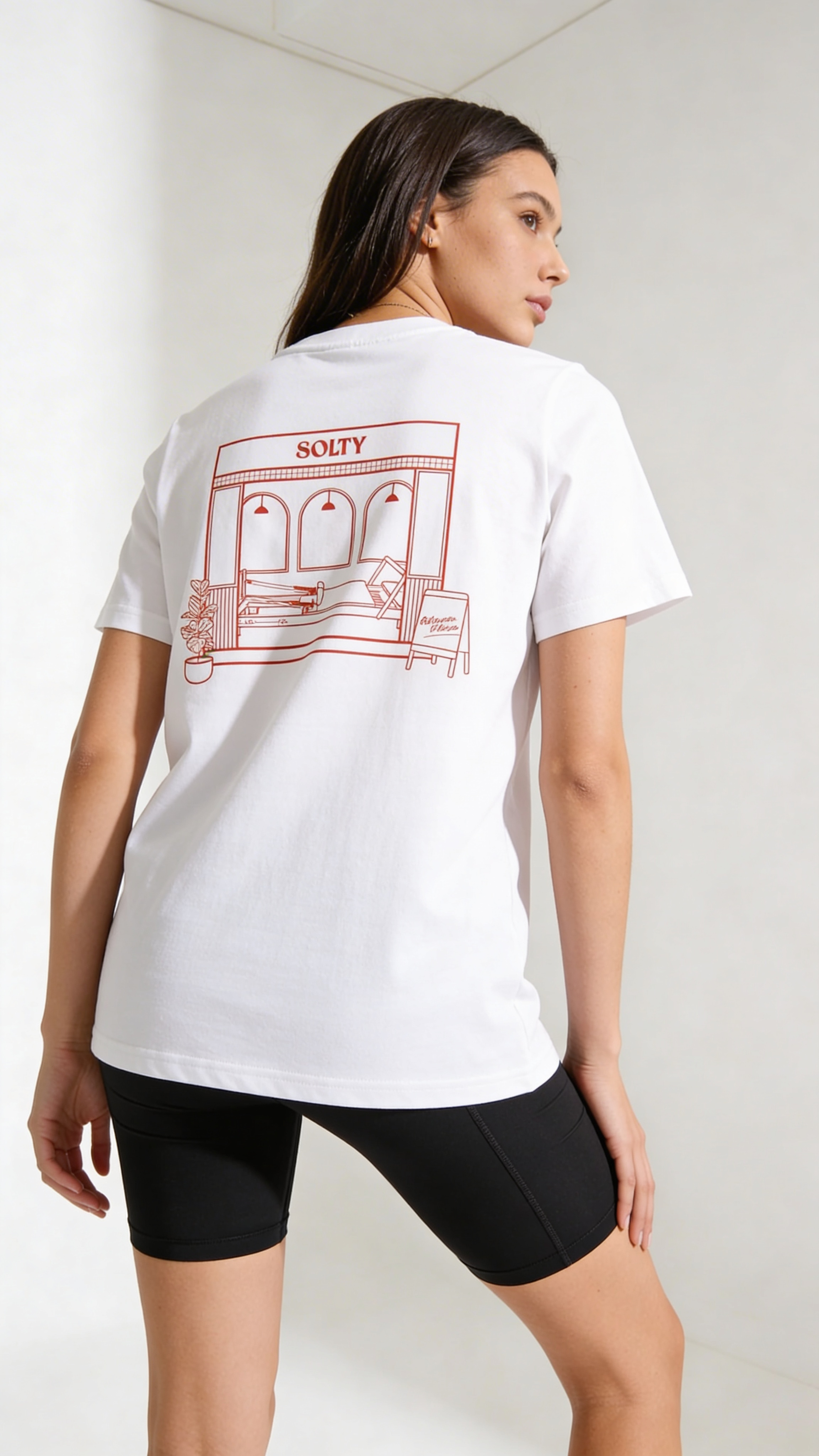 Pilates Tshirt White