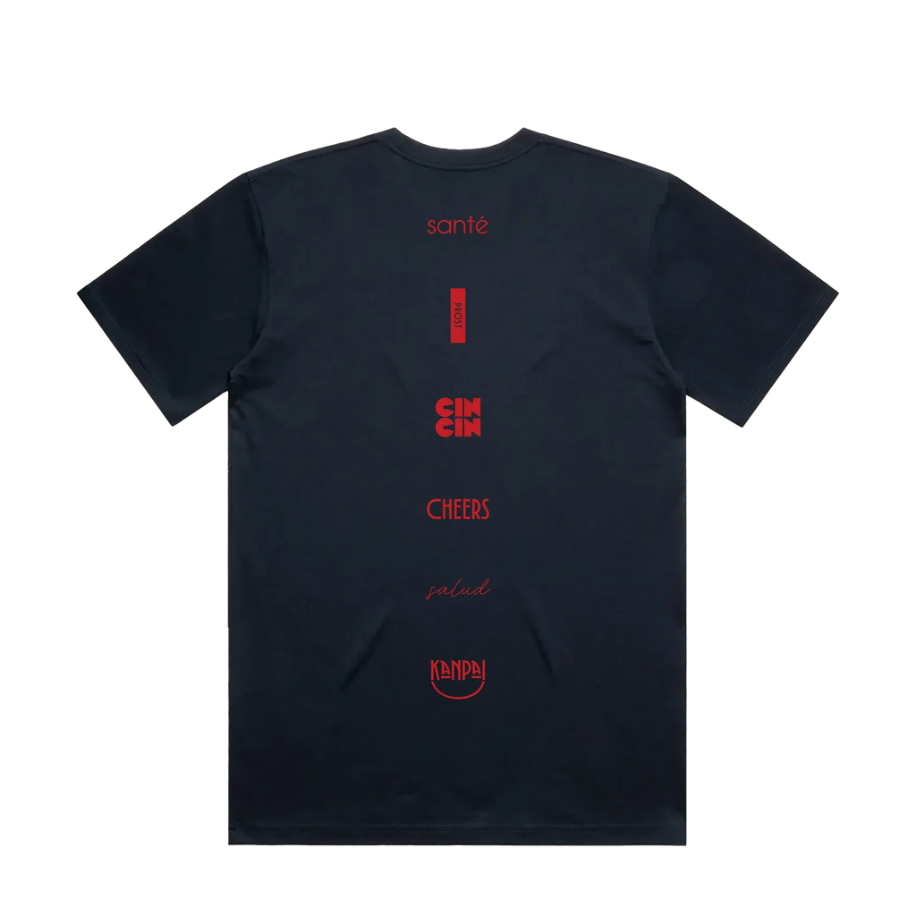Cheers Tshirt Navy
