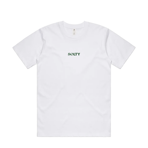 White front flat lay