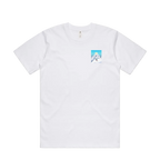 White front flat lay