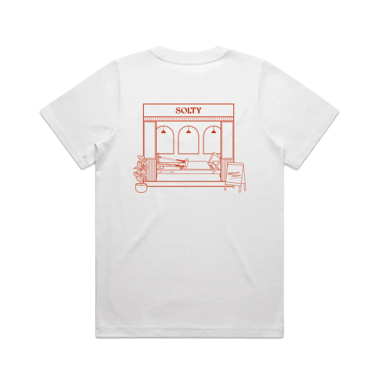 Pilates Tshirt White